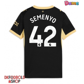 Manchester City Antoine Semenyo #42 Udebanetrøje Dame 2026-27 Kort ærmer